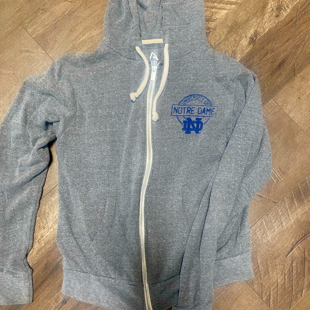 Notre Dame zip up